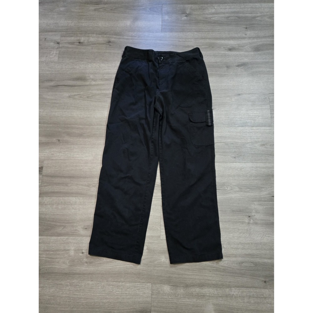 McDonalds Pants Mens 34x34 Black Employee Uniform Crew Cargo Workwear